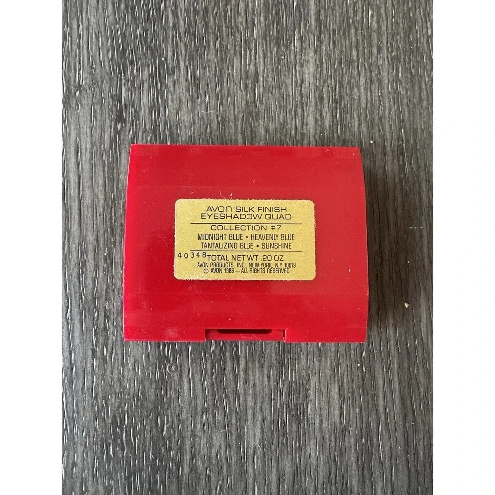 Vintage 1988 Avon Silk‎ Finish Eyeshadow Quad x3. New. 40348 | 40488 | 40548